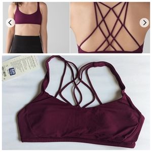 Lululemon Free to Be Zen Bra Size 10 in Marvel Magenta